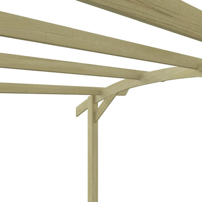 Zahradní Pergola Impregnovaná Borovice 180 X 197 X 210 Cm