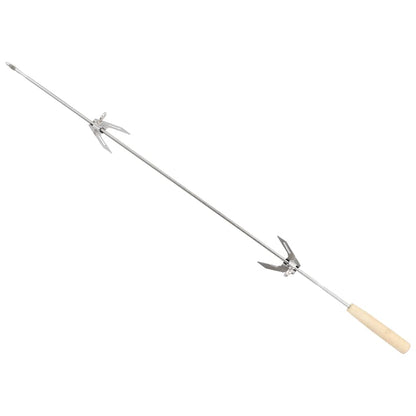 Gril Na Dřevěné Uhlí S Kolečky