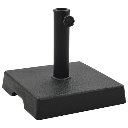 Stojan Na Slunečník Kulatý Černý Polyresin