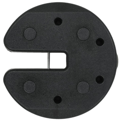 Závaží Pro Party Stan 4 Ks Černá 220 X 50 Mm Betonová