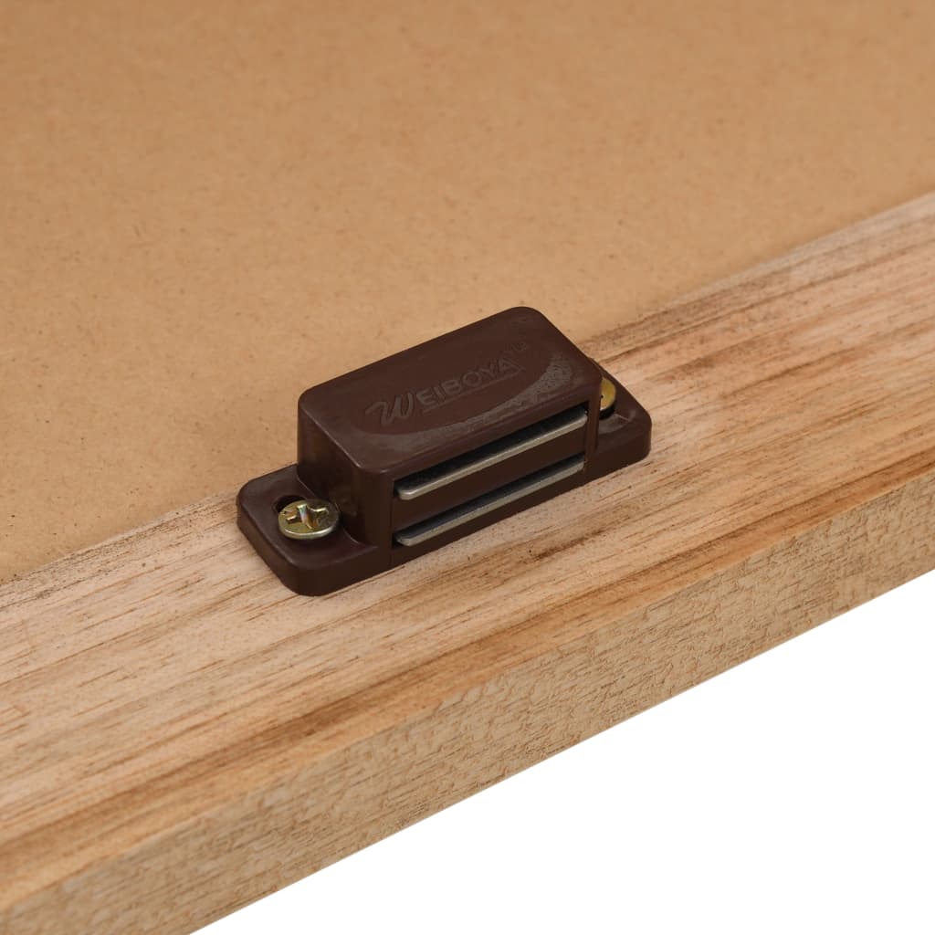 Skříňka Pod Umyvadlo Masivní Ořechové Dřevo 66 X 29 X 61 Cm