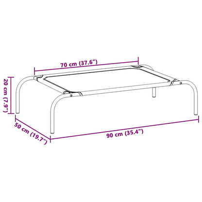 Vyvýšený Psí Pelíšek Černý S