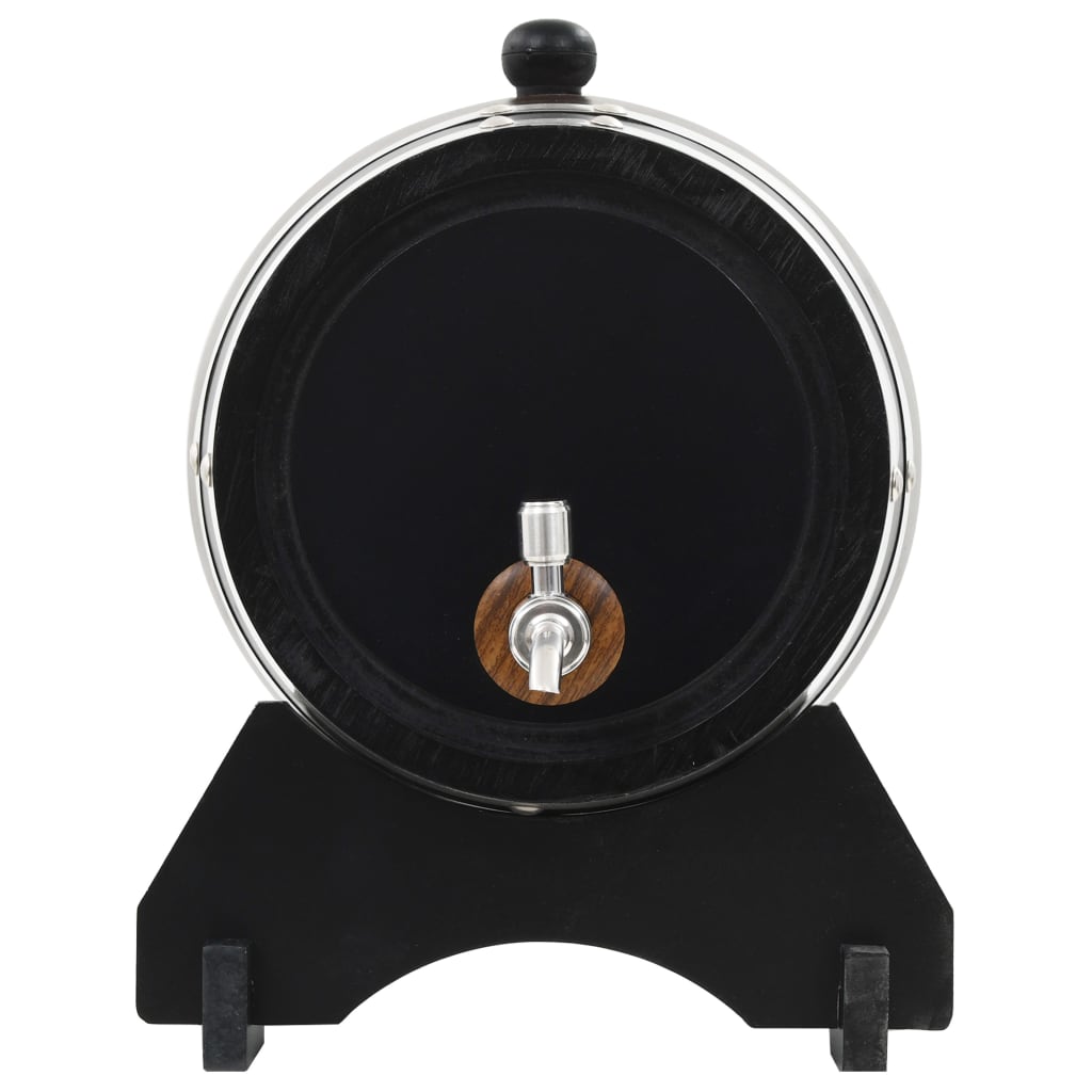 Soudek Na Víno S Pípou Masivní Dubové Dřevo