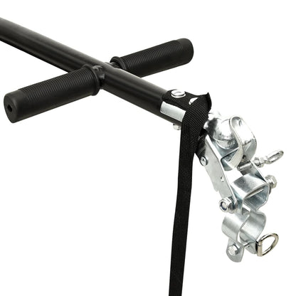 Vozík Za Kolo / Ruční Vozík 155 X 60 X 83 Cm Ocel Černý