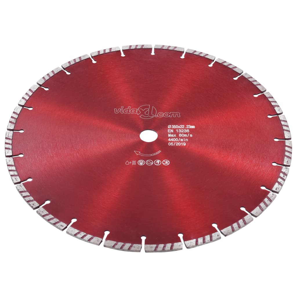 Diamantový Řezací Kotouč Turbo Ocel 350 Mm