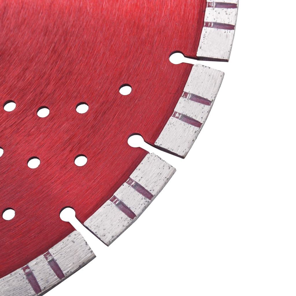 Diamantový Řezací Kotouč Turbo S Otvory Ocel 350 Mm