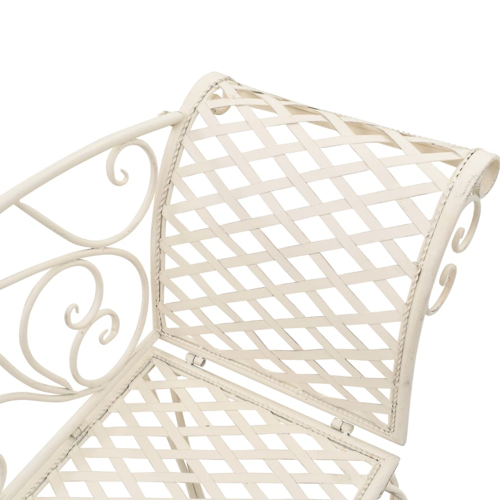 Zahradní Lenoška 128 Cm Kovová Starožitná