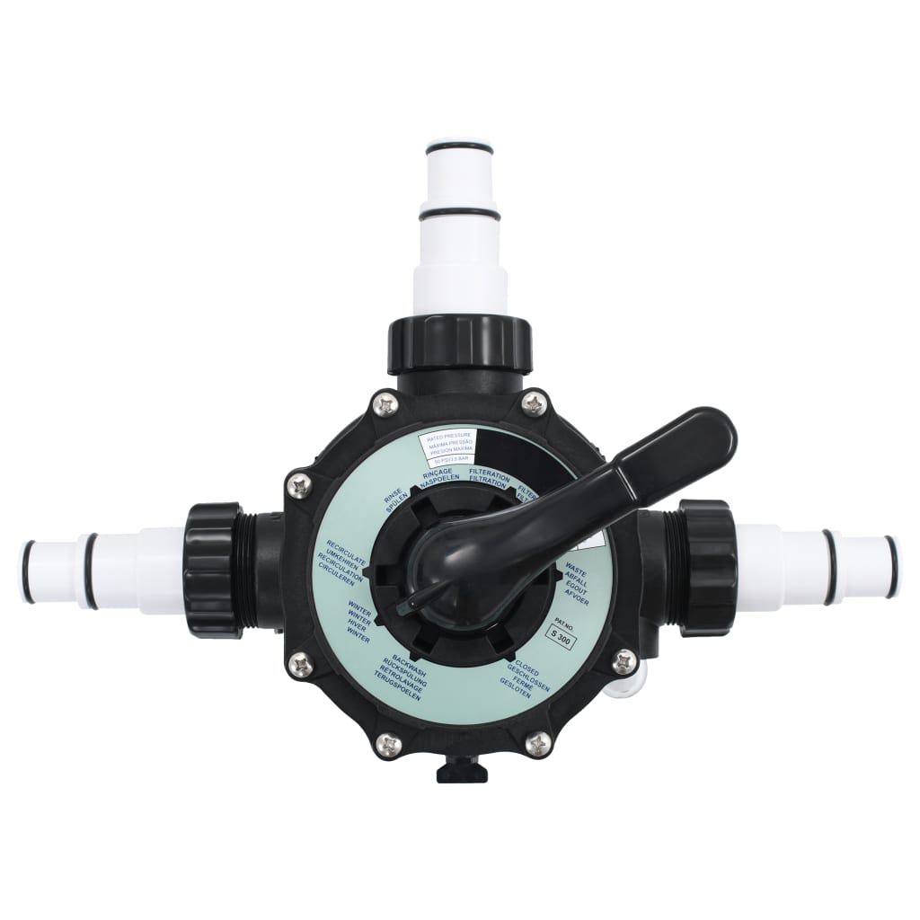 Vícecestný Ventil K Pískové Filtraci Abs 1,5" 6Cestný