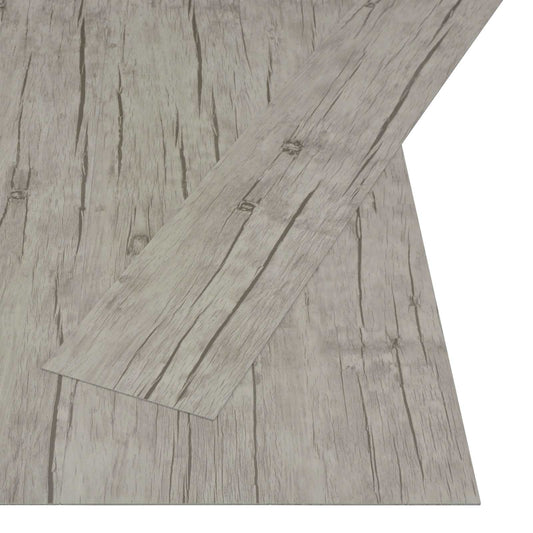 Samolepicí Podlahová Prkna 32 Pcs Washed Oak 4,46 M² Pvc
