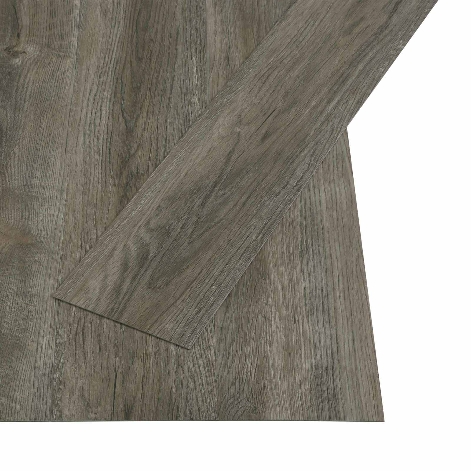 Samolepicí Podlahová Prkna 32 Pcs Šedá A Hnědá 4,46 M² Pvc