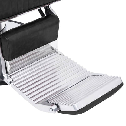 Kadeřnické Křeslo Černé 68 X 69 X 116 Cm Umělá Kůže