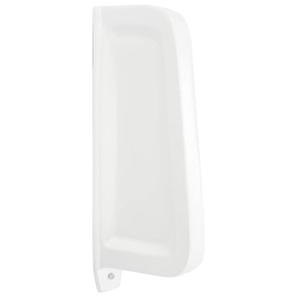 Nástěnná Pisoárová Zástěna Keramická Bílá