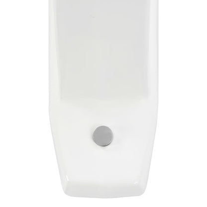 Nástěnná Pisoárová Zástěna Keramická Bílá