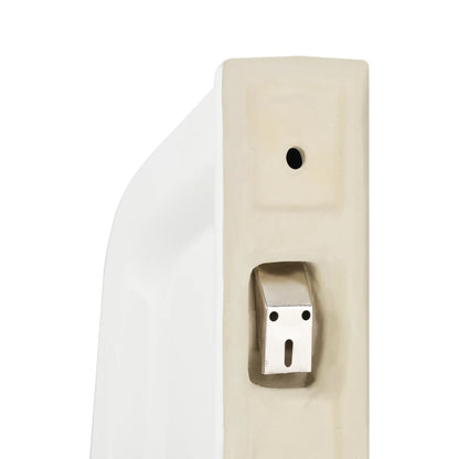 Nástěnná Pisoárová Zástěna Keramická Bílá