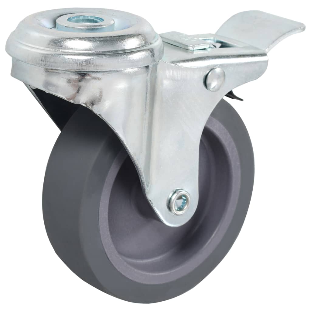 Otočná Kolečka S Otvorem Pro Šroub 4 Ks 75 Mm