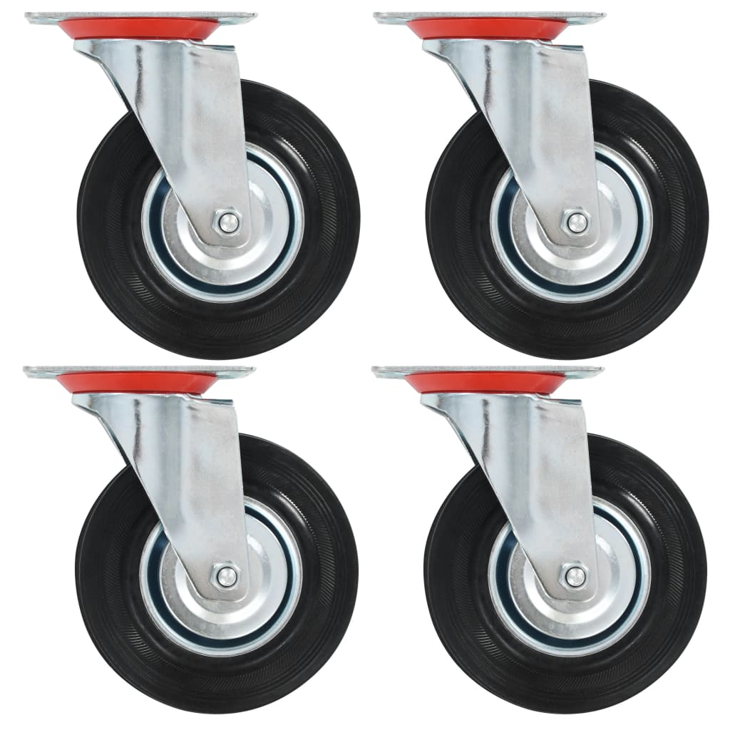 Otočná Kolečka 4 Ks 125 Mm