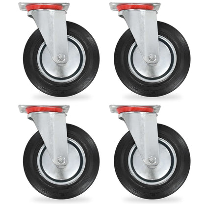 Otočná Kolečka 4 Ks 200 Mm