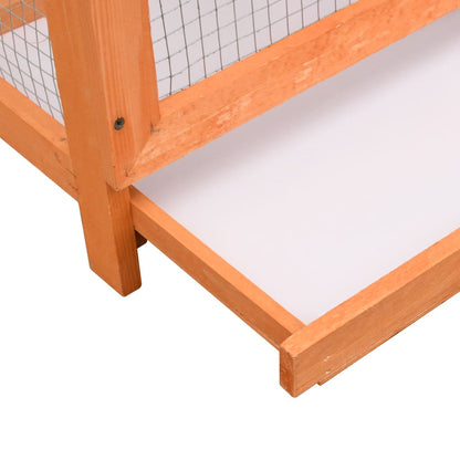 Ptačí Klec Masivní Borové A Jedlové Dřevo 125,5 X 59,5 X 164 Cm