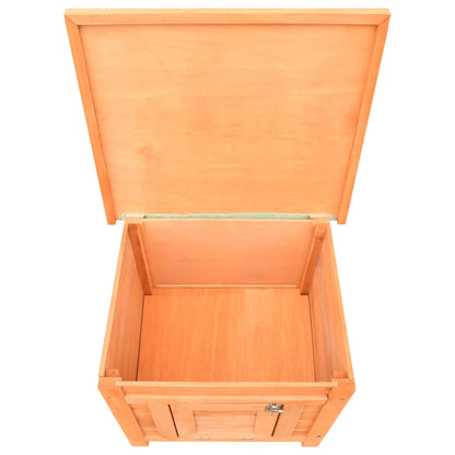 Domeček Pro Kočky 50 X 46 X 43,5 Cm Masivní Borovice A Jedle