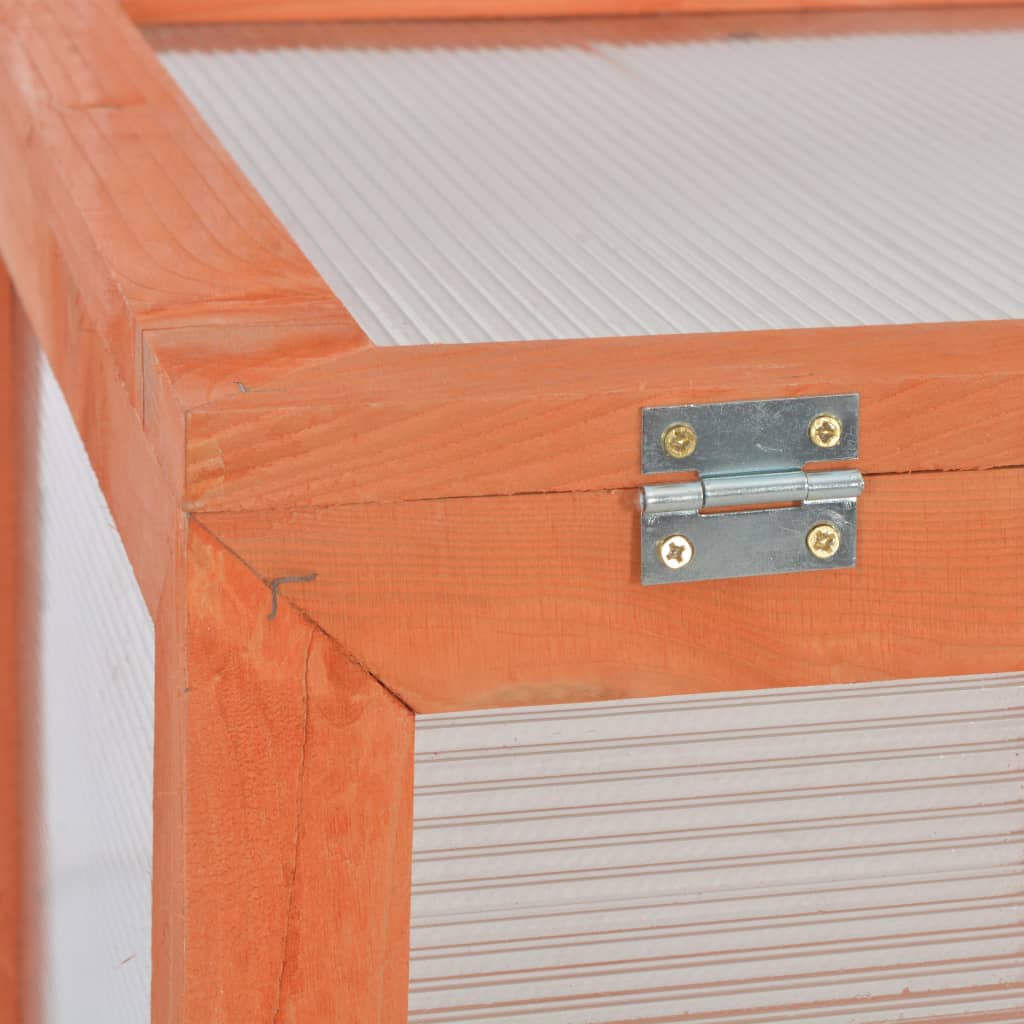 Skleník Dřevěný 75 X 47 X 109 Cm