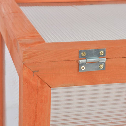 Skleník Dřevěný 75 X 47 X 109 Cm