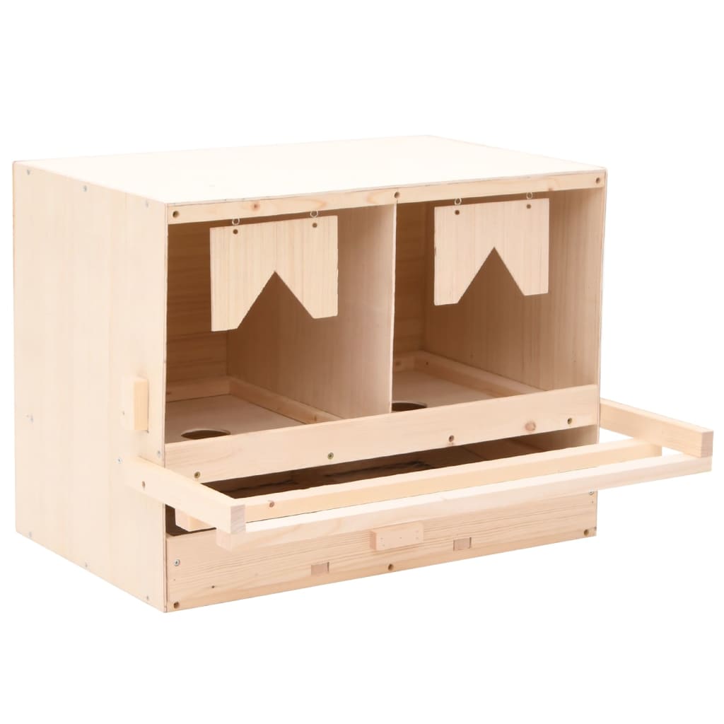 Snáškové Hnízdo 3 Boxy Masivní Borovice