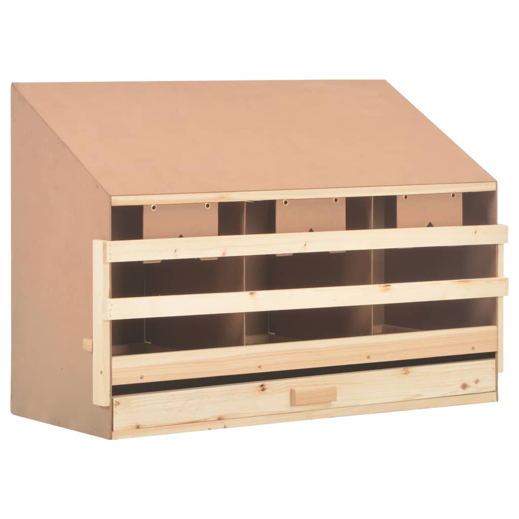 Snáškové Hnízdo 3 Boxy Masivní Borovice