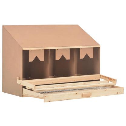 Snáškové Hnízdo 3 Boxy Masivní Borovice