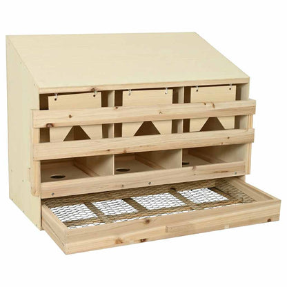Snáškové Hnízdo 3 Boxy Masivní Borovice