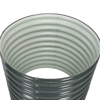 Vyvýšený Záhon Pozinkovaná Ocel Šedý