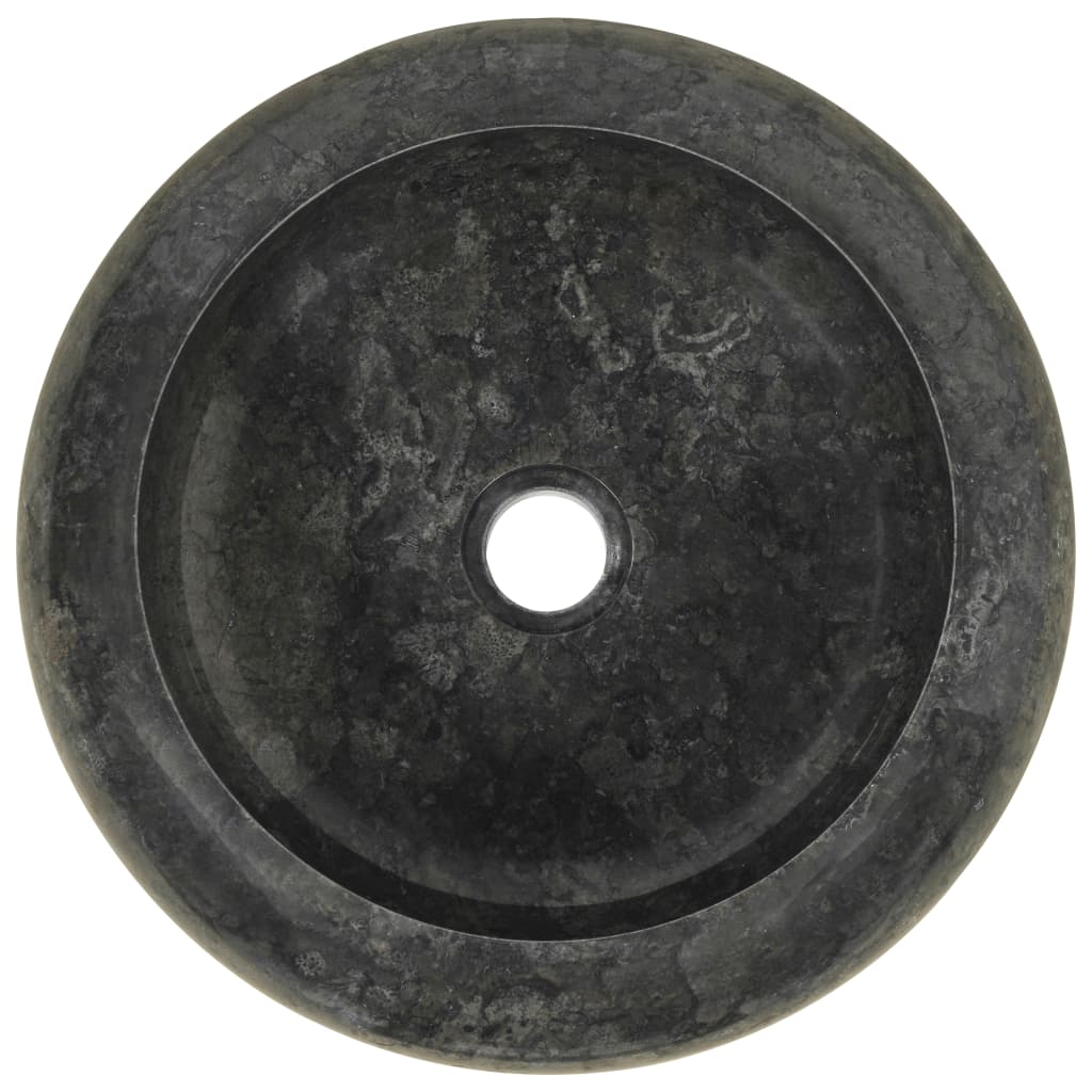 Umyvadlo 40 X 12 Cm Mramor Černé