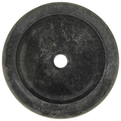 Umyvadlo 40 X 12 Cm Mramor Černé