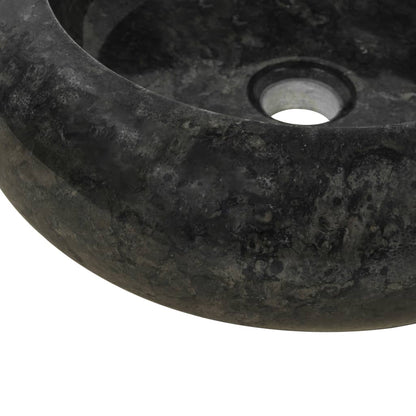 Umyvadlo 40 X 12 Cm Mramor Černé