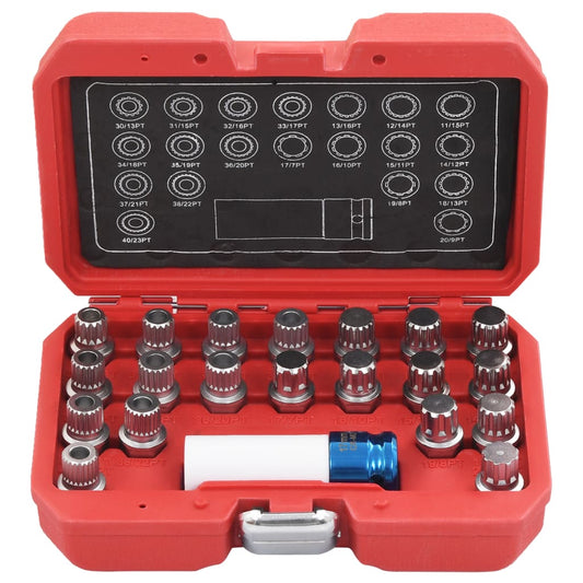 21Dílná Sada Nářadí Na Bezpečnostní Šrouby Kol Pro Vozy Bmw