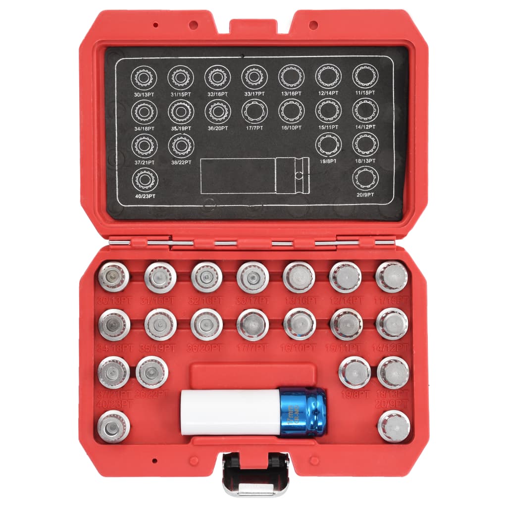 21Dílná Sada Nářadí Na Bezpečnostní Šrouby Kol Pro Vozy Bmw