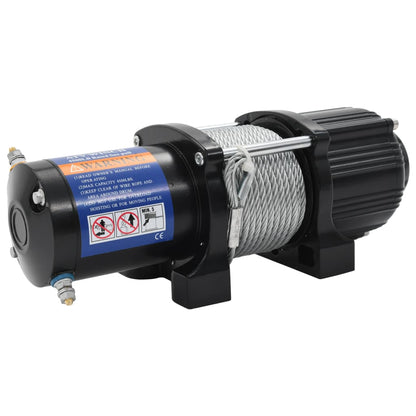 Elektrický Naviják 12 V 2 040 Kg S Dálkovým Ovládáním