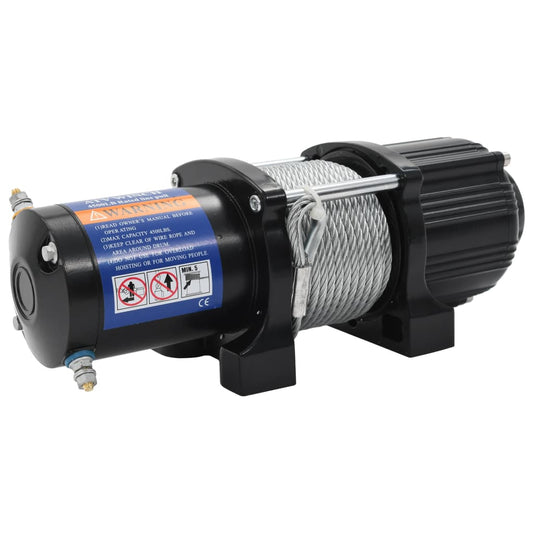 Elektrický Naviják 12 V 2 040 Kg S Dálkovým Ovládáním