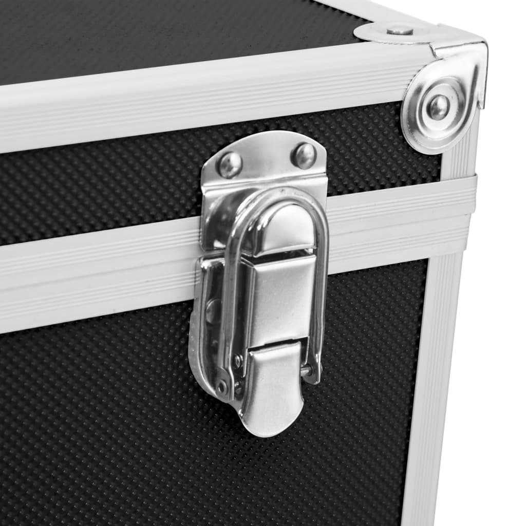 Kosmetický Kufřík 37 X 24 X 40 Cm Černý Hliník