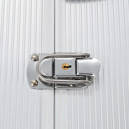 Kufr Na Nářadí 47 X 36 X 20 Cm Stříbrný Hliník