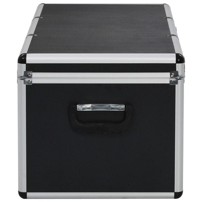 Úložné Kufry 3 Ks Černé Hliníkové