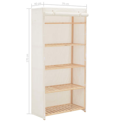 Skříň 79 X 40 X 170 Bílá