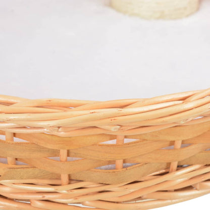 Škrabadlo Pro Kočky Se Sisalovým Škrabadlem Vrbové Proutí