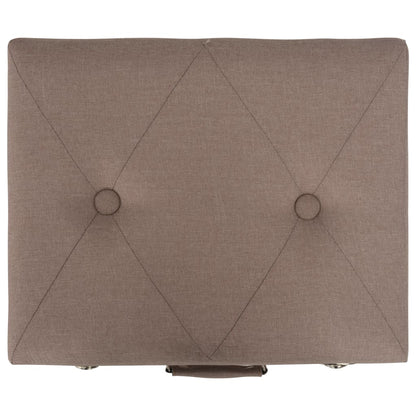 Stolička S Úložným Prostorem 40 Cm Textil