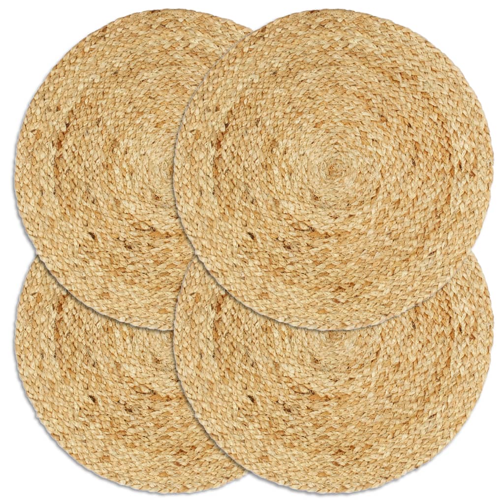 Prostírání 4 Ks Přírodní A Antracitové 38 Cm