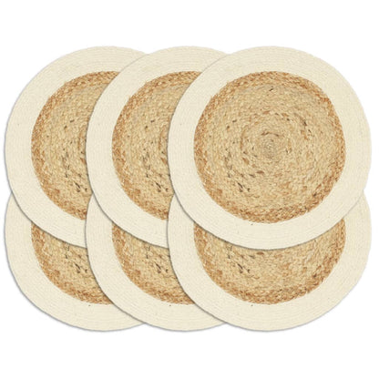 Prostírání 4 Ks Přírodní A Antracitové 38 Cm