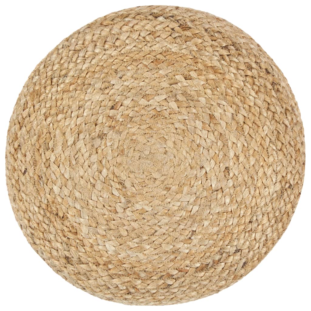 Ručně Vyrobený Sedací Puf Juta