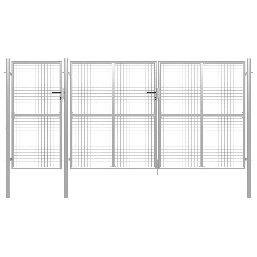 Zahradní Branka S Pletivem Pozinkovaná Ocel