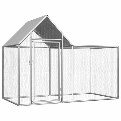 Klec Pro Kuřata 5 X 1 X 1,5 M Pozinkovaná Ocel