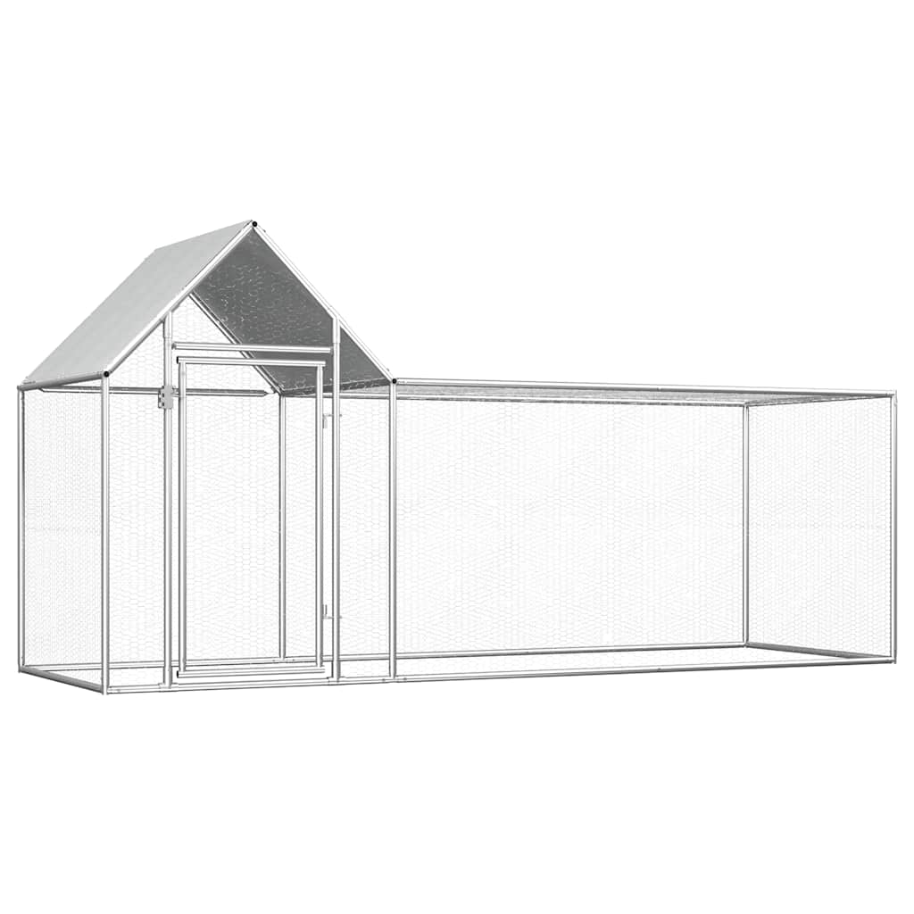Klec Pro Kuřata 5 X 1 X 1,5 M Pozinkovaná Ocel