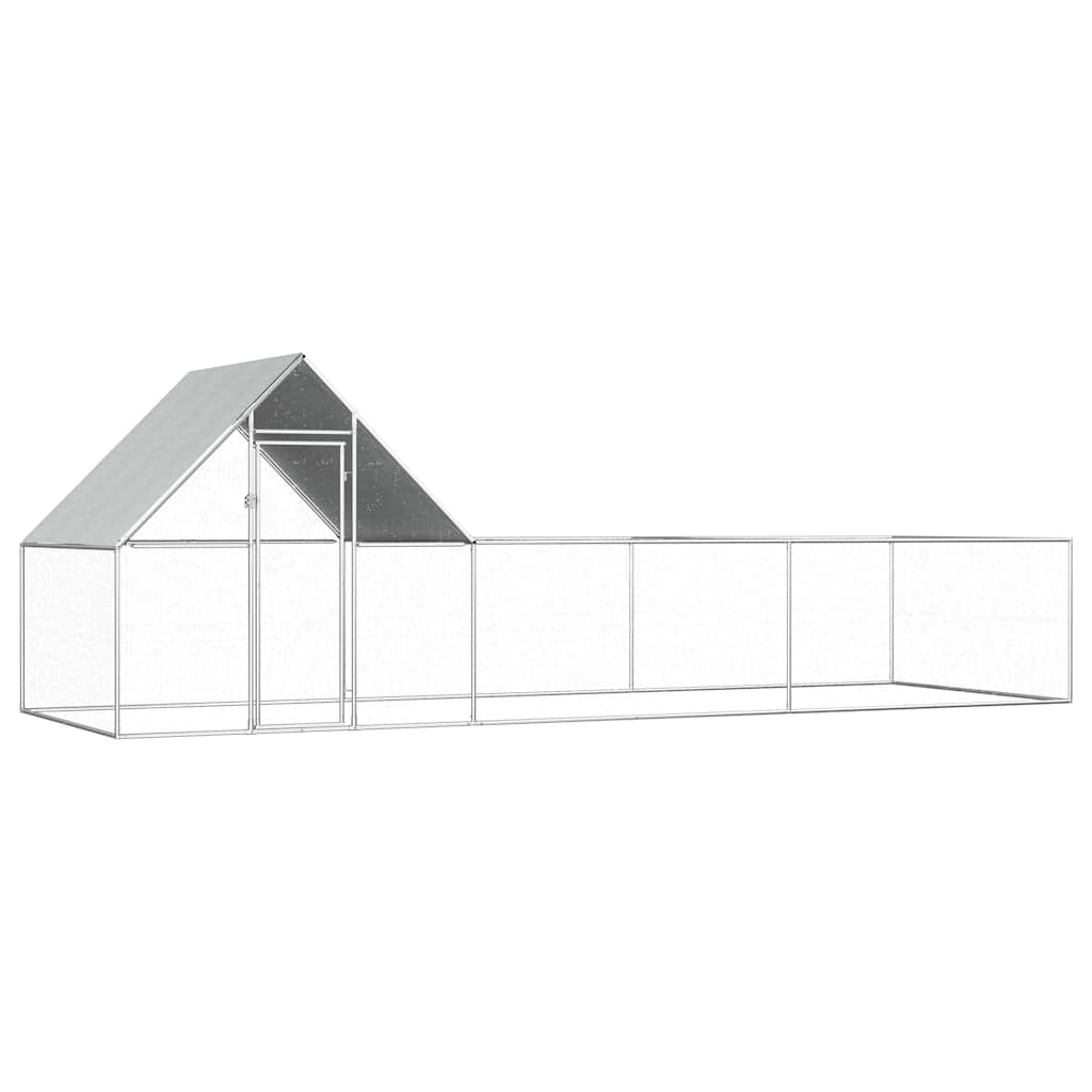 Klec Pro Kuřata 5 X 1 X 1,5 M Pozinkovaná Ocel